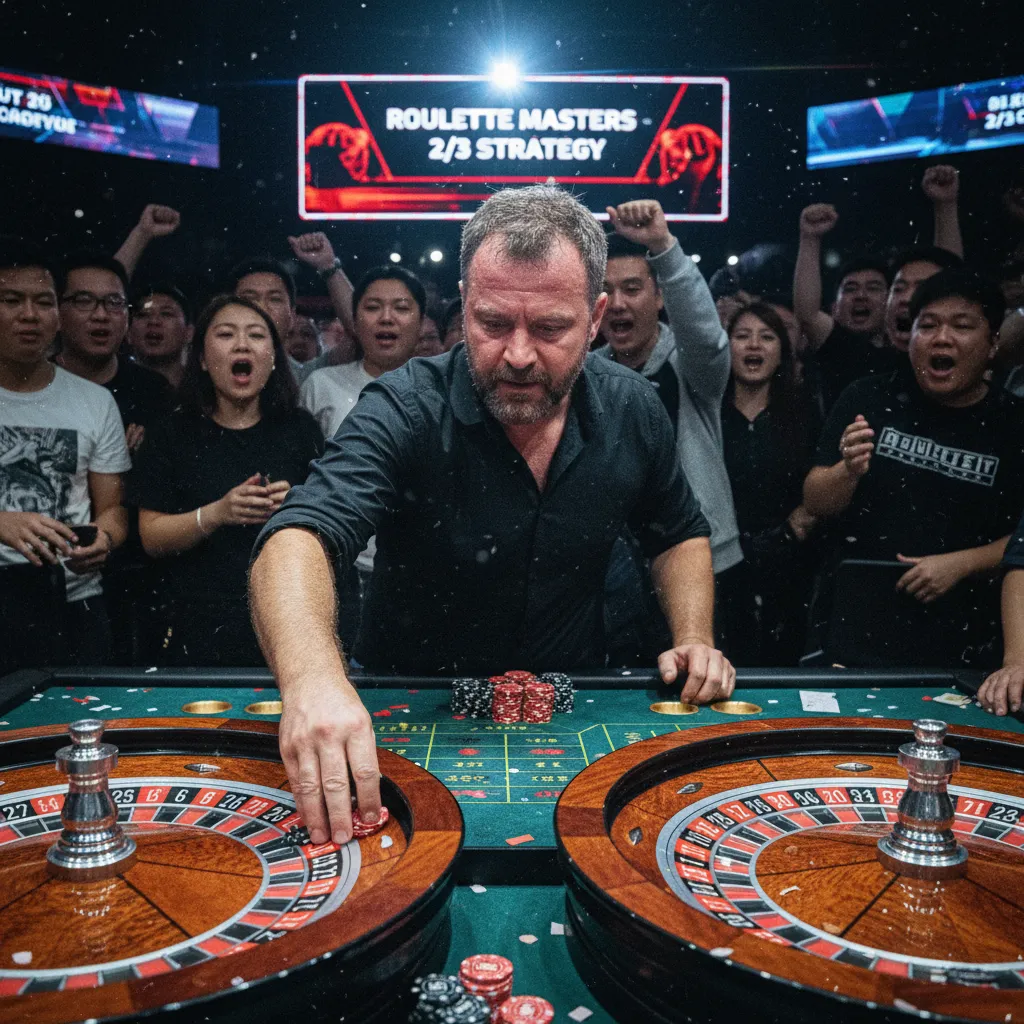 Minh họa bàn cược Roulette với các cột số