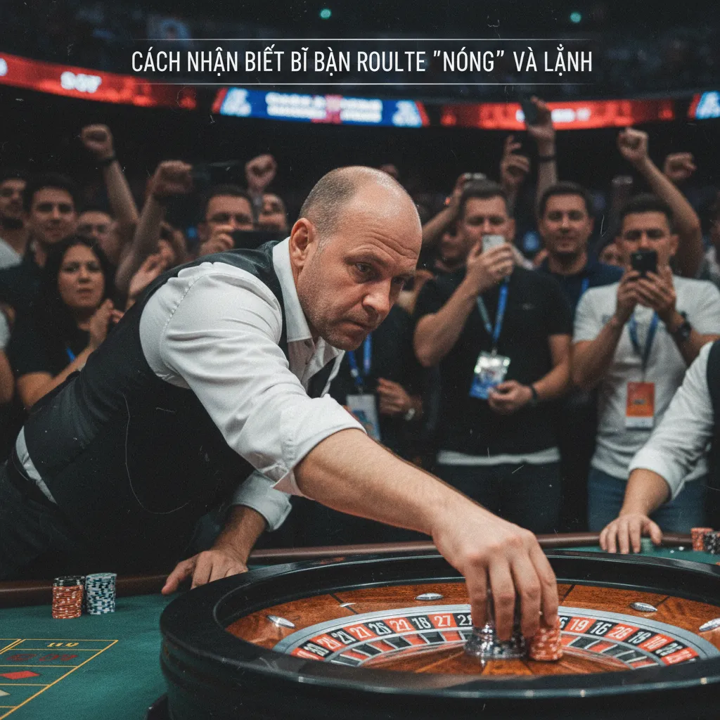 Roulette table with betting areas