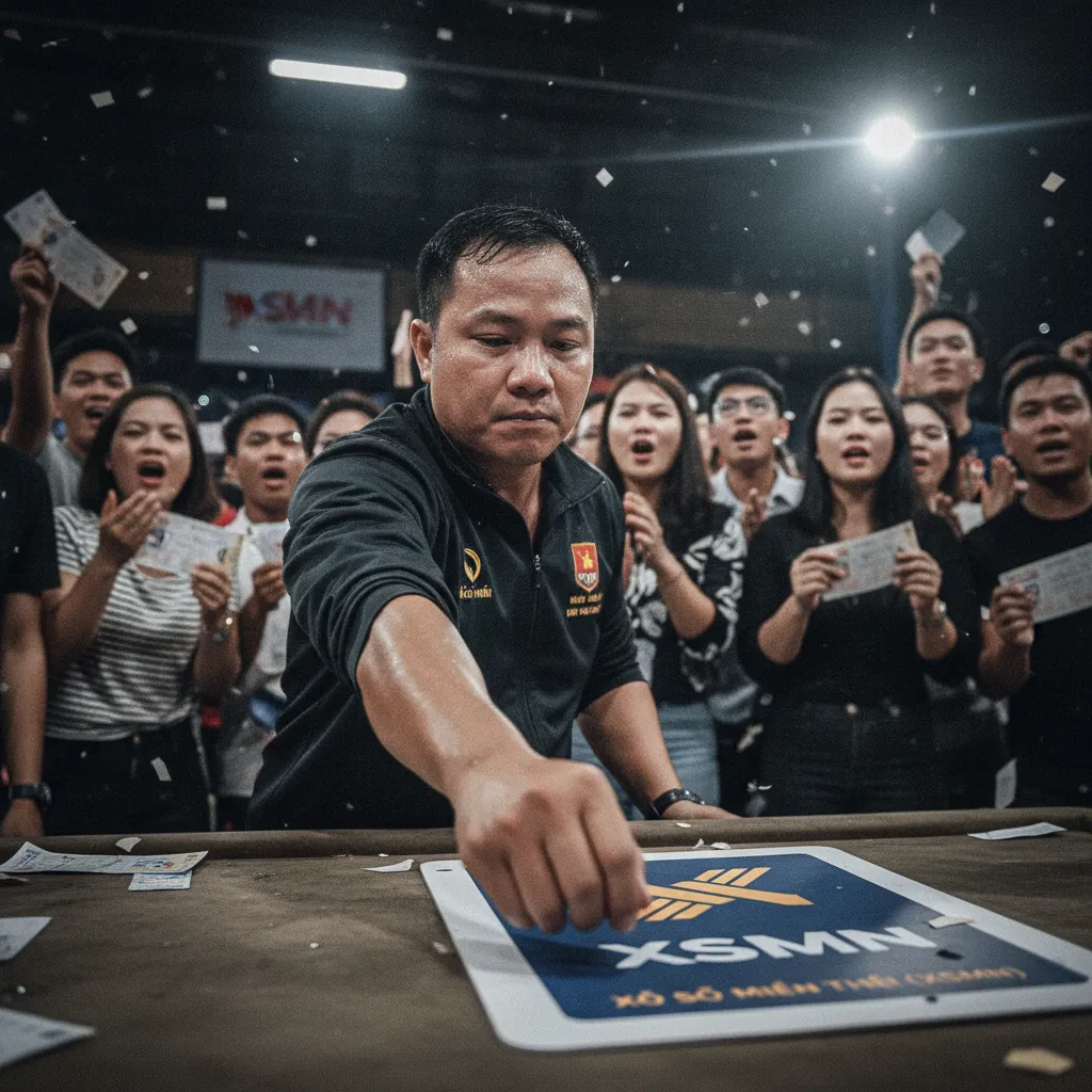 Image of lottery numbers being analyzed