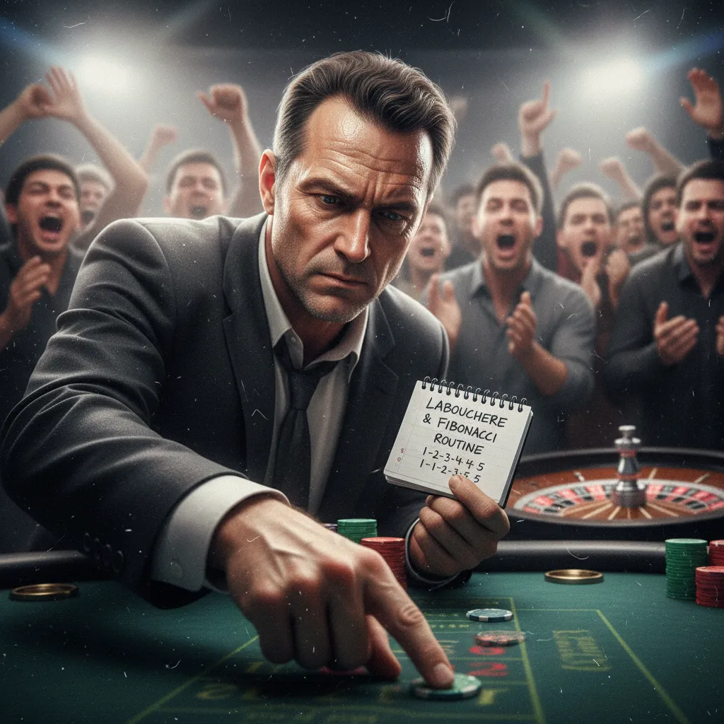 Bàn quay Roulette với các con số