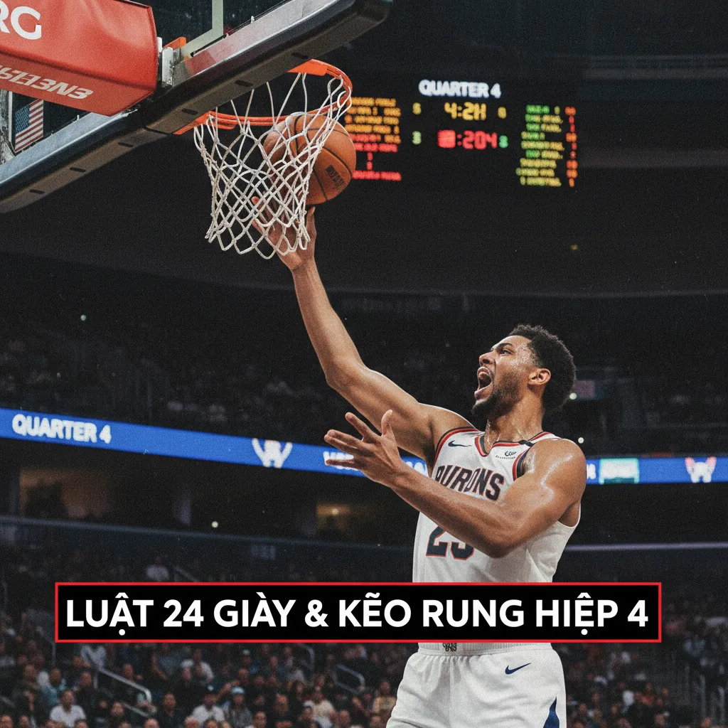 Hiểu đúng bản chất luật 24 giây trong bóng rổ