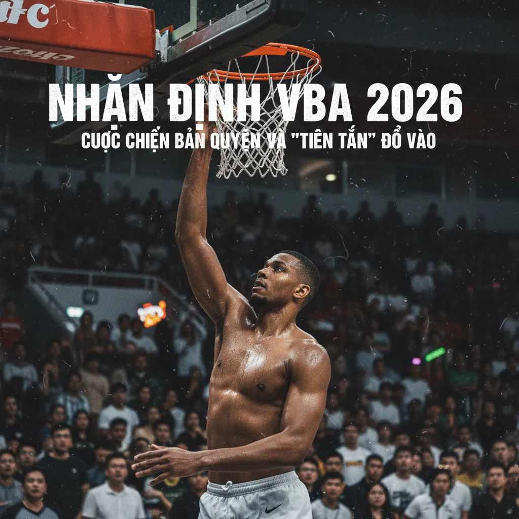 Hình ảnh một cầu thủ bóng rổ đang ném bóng